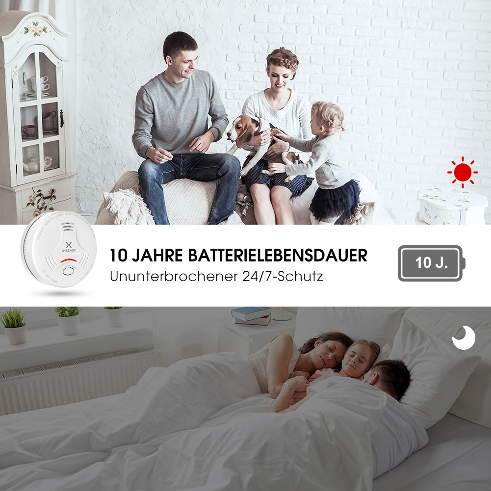 x-sense-sd11-rauchmelder-1-st-ck-mit-10-jahre-batterie image 3