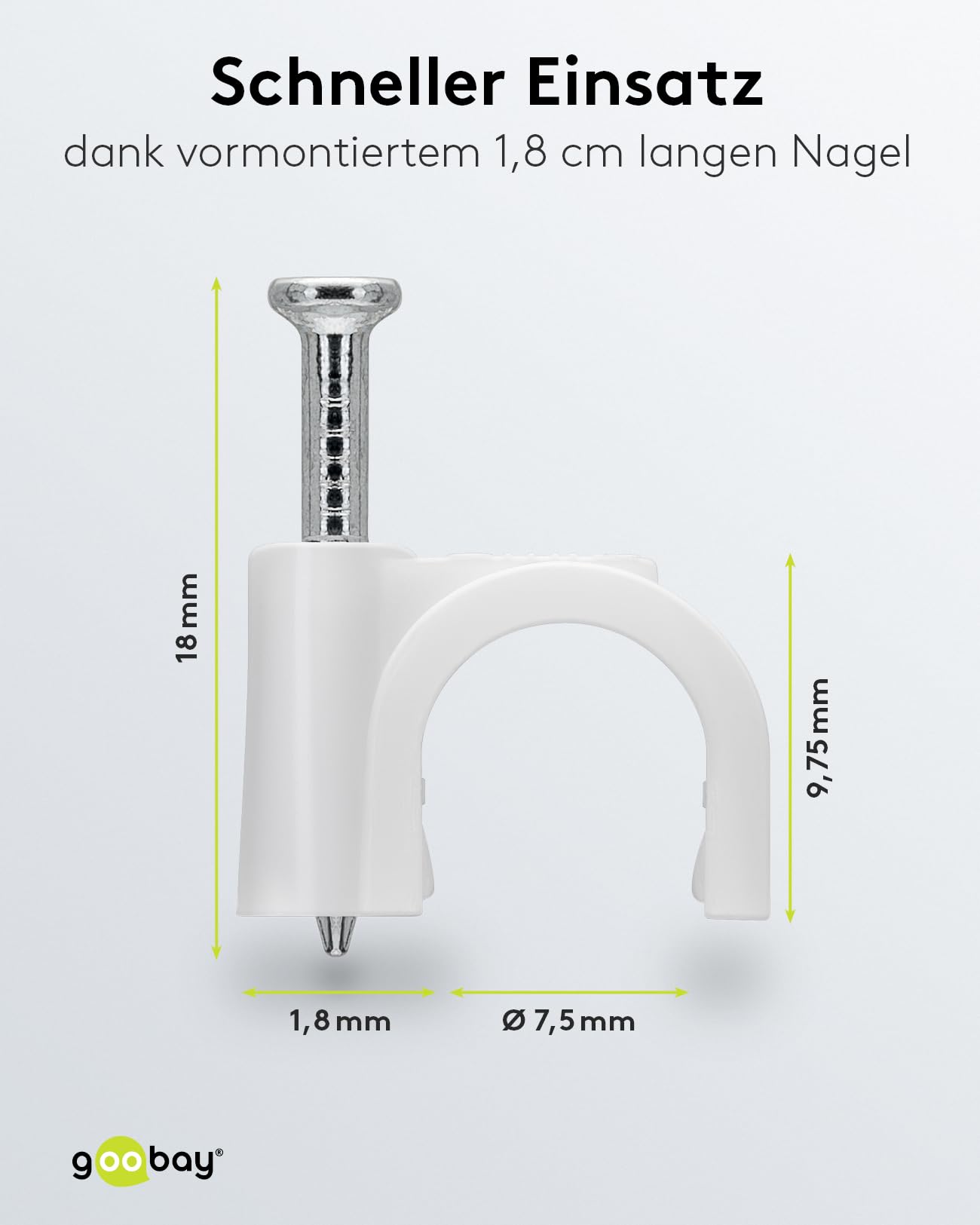 goobay-power-kabelschelle-100-st-ck-wei-bis-8-mm-mit-nagel image 3