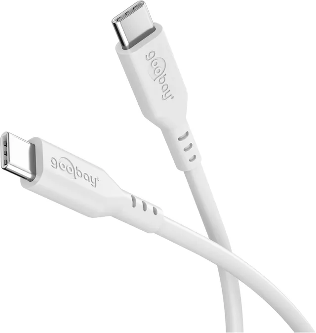 goobay-77743-usb-c-ladekabel-1-5-m-wei-60w-silikon image 1