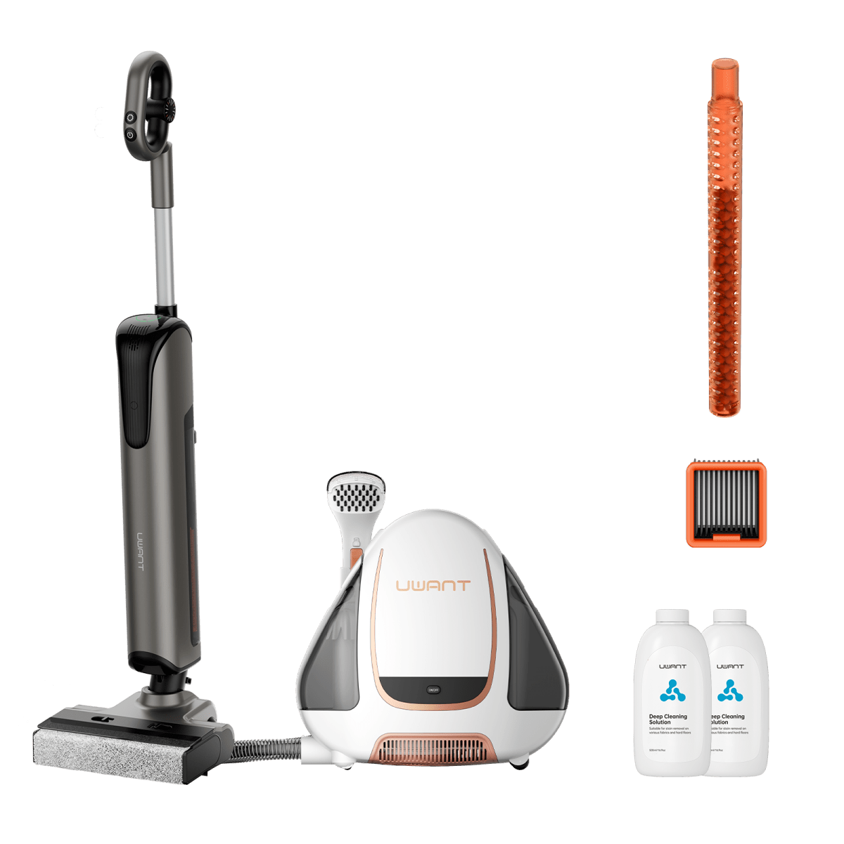 uwant-combos-d700-nasssauger-b100-teppichreiniger-set-wei image 6