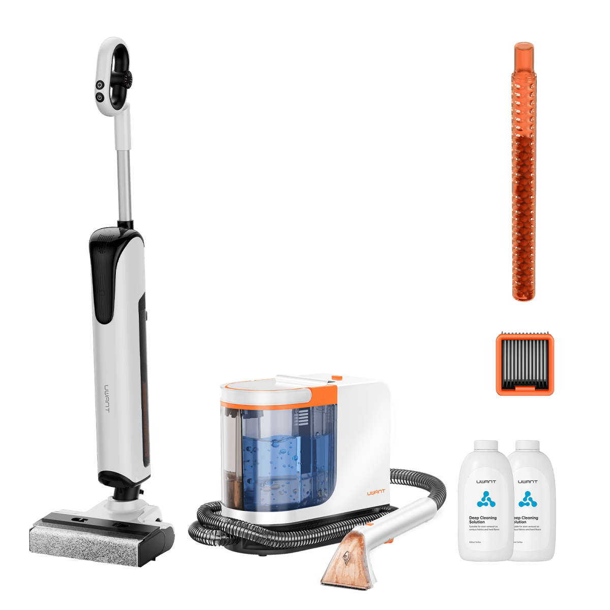 uwant-combos-d700-b300-pro-staubsauger-wei-mit-teppichreiniger image 2