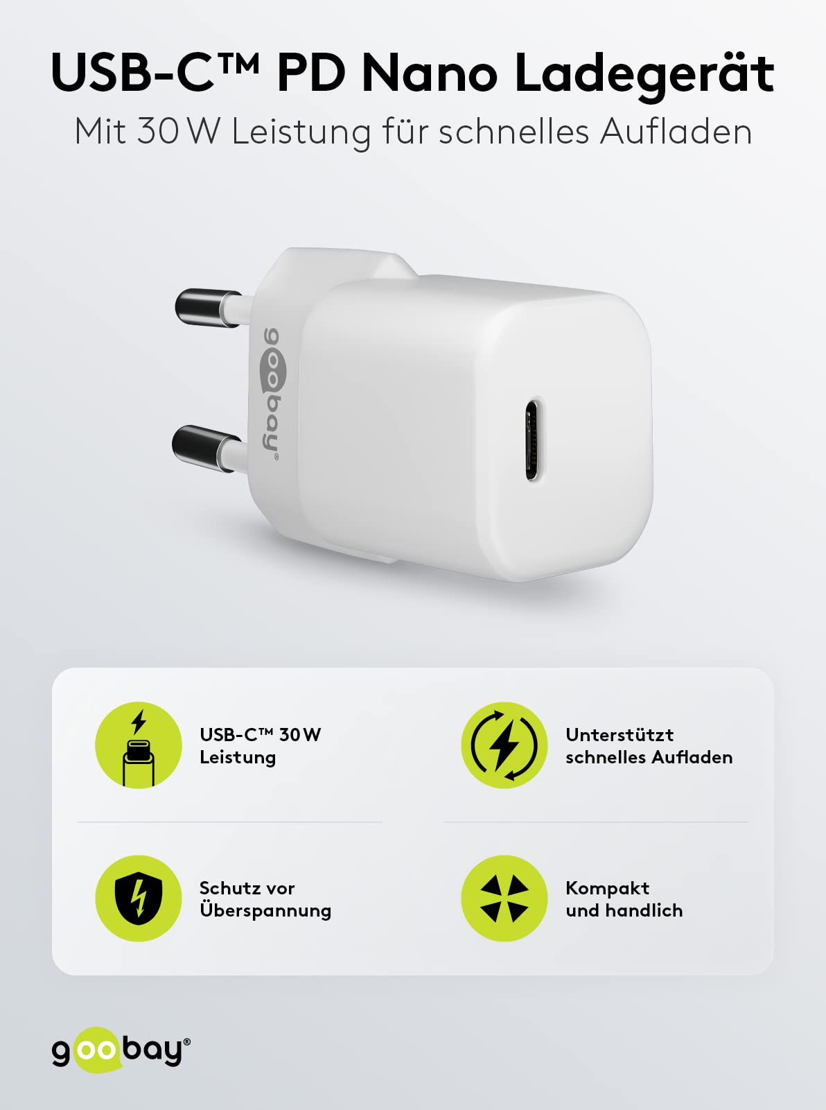 goobay-mobility-59716-usb-c-ladeger-t-nano-30w-pd-wei image 2