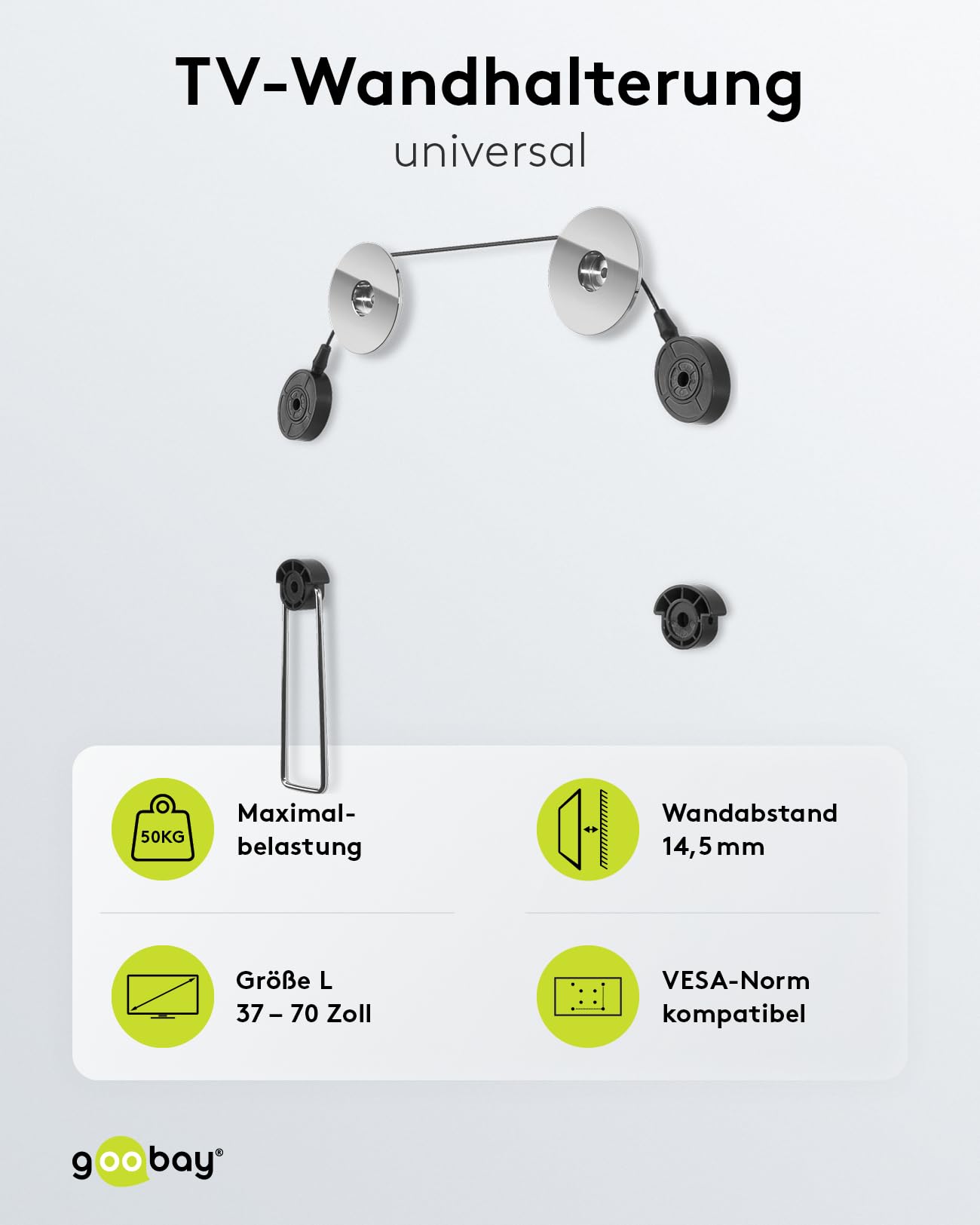 goobay-mounts-easy-mount-tv-wandhalterung-37-70-zoll-bis-50-kg image 2
