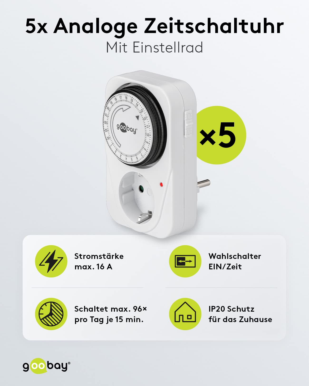 goobay-55540-zeitschaltuhr-analog-5er-set-3500-w image 2