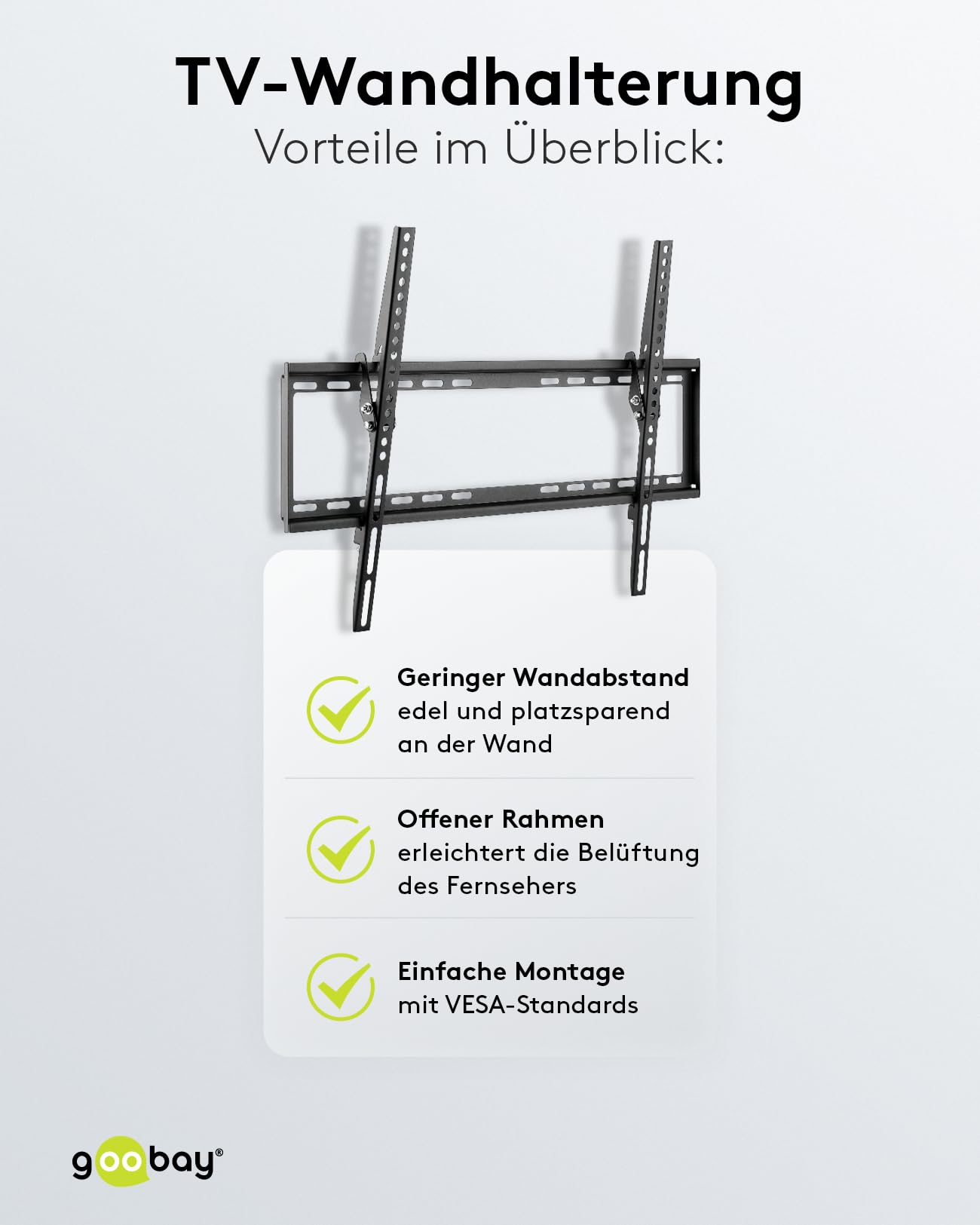 goobay-basic-tilt-l-tv-wandhalterung-37-70-zoll-neigbar-vesa image 8