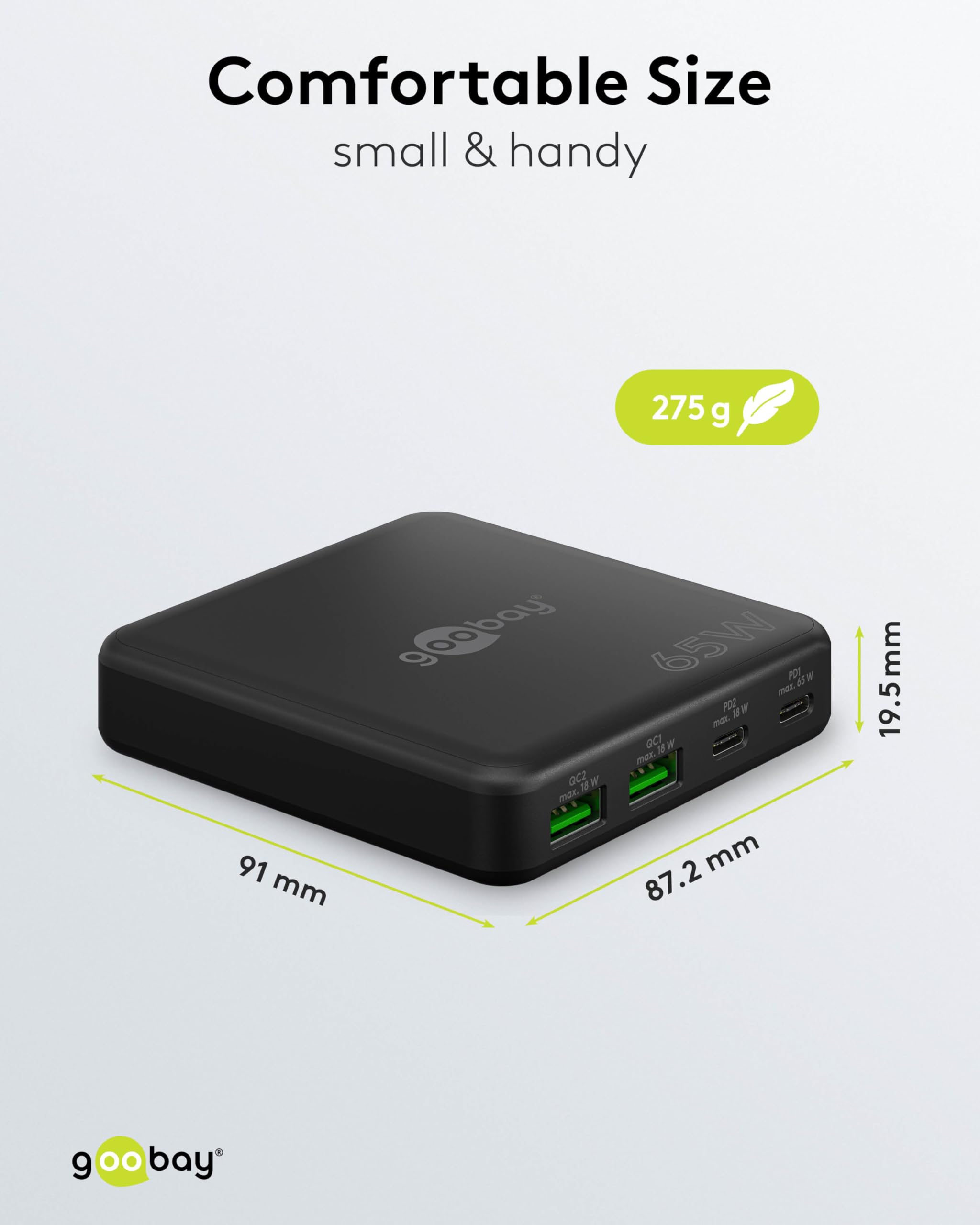 goobay-notebook-pc-multiport-ladeger-t-65-w-gan-4-port image 3