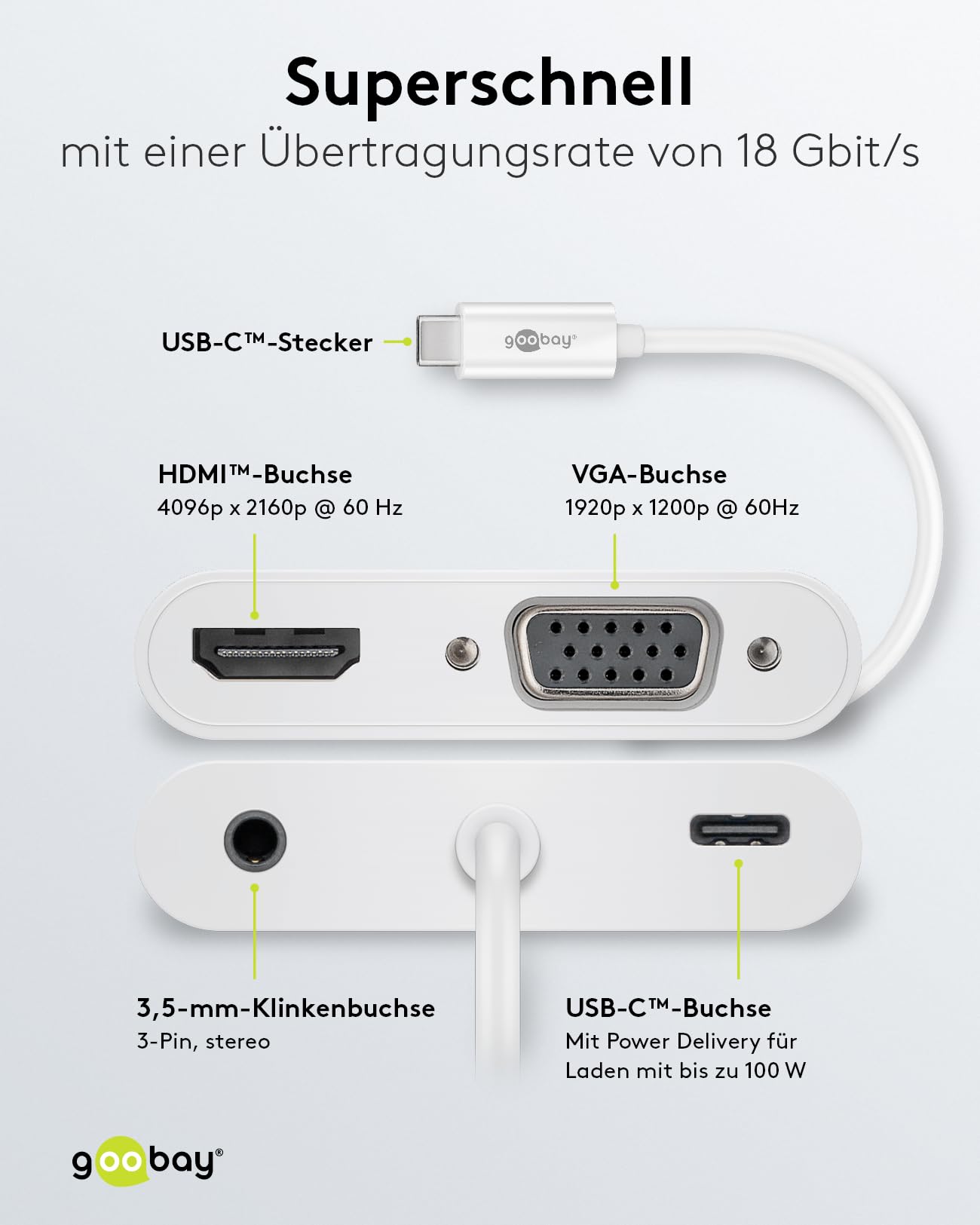 goobay-52418-notebook-pc-usb-c-verteiler-100w-4k-wei image 4