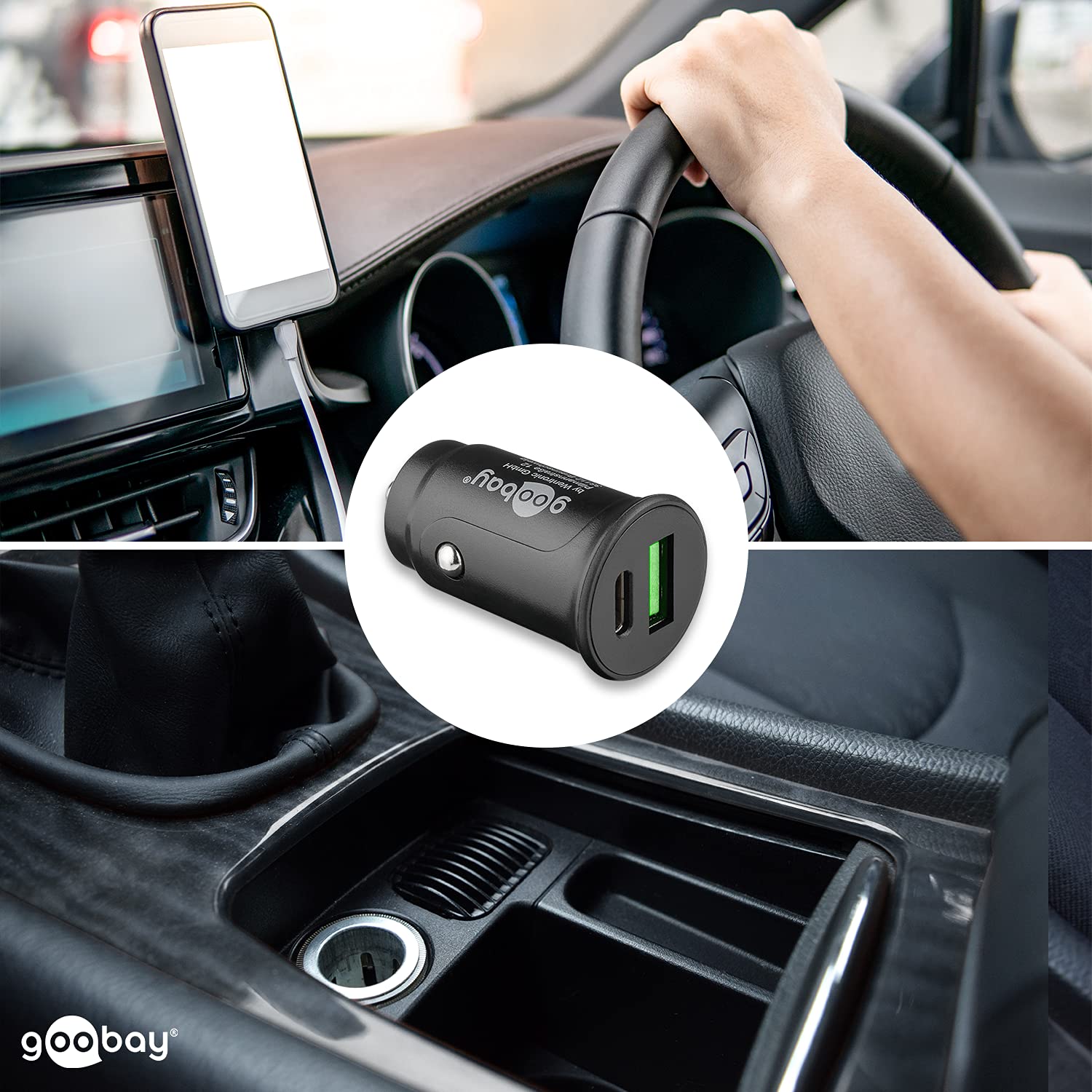 goobay-mobility-usb-c-autoladeger-t-30w-pd-qc-mini image 6