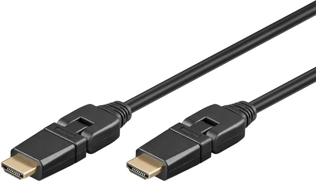 goobay-61292-high-speed-hdmi-kabel-5m-4k-360-drehbar image 1
