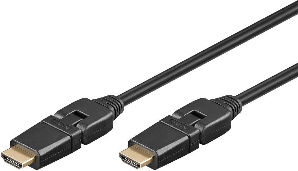 goobay-61292-high-speed-hdmi-kabel-5m-4k-360-drehbar image 1