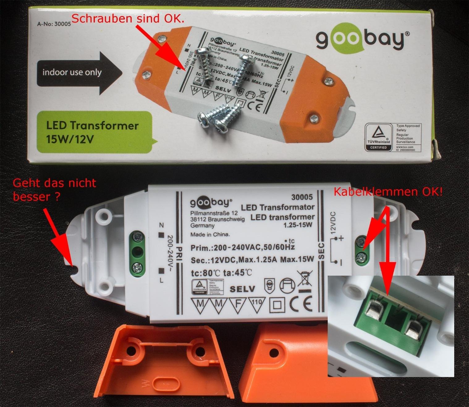Leise im Betrieb