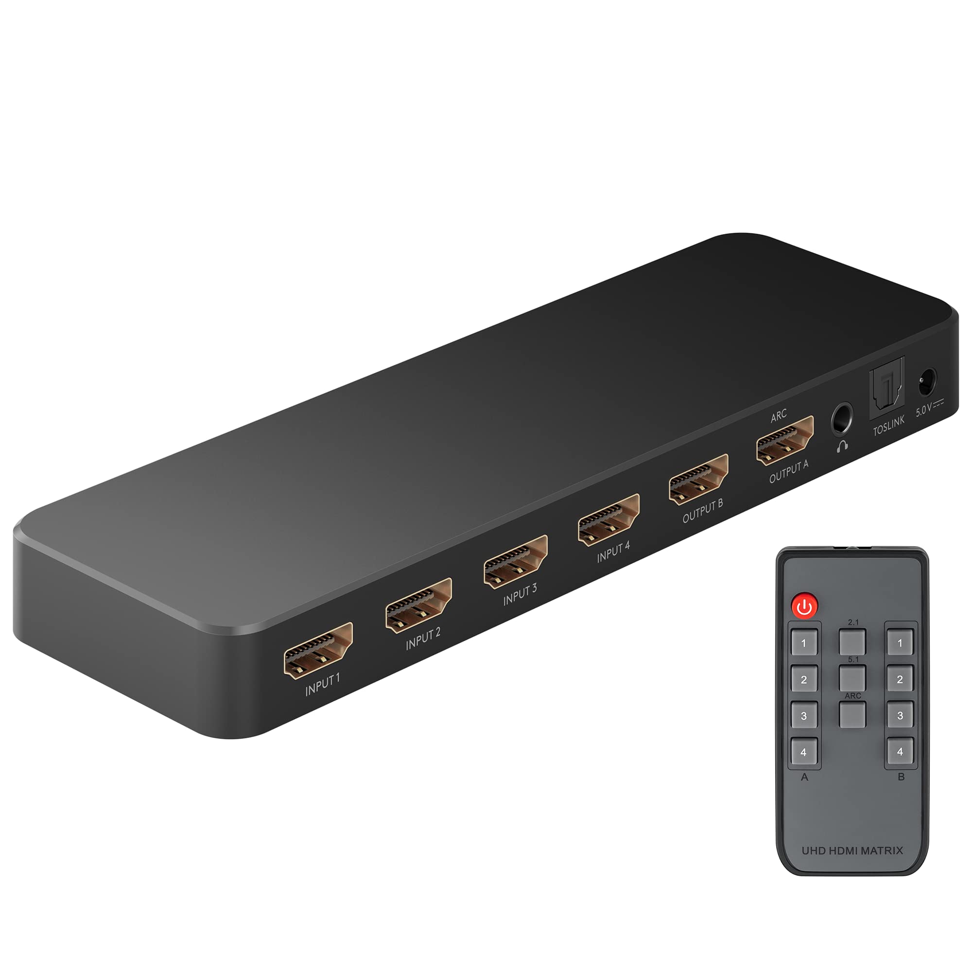 goobay-audio-video-58479-hdmi-matrix-switch-4x2-4k-60hz image 1