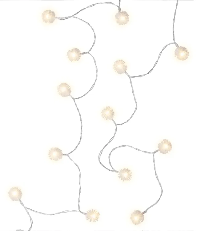 goobay-power-led-schneeball-lichterkette-20-leds-warmwei-timer image 1