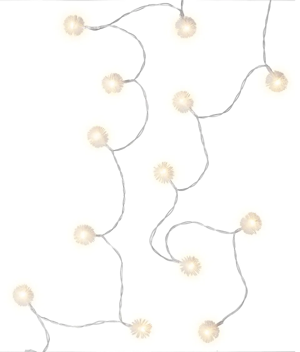 goobay-power-led-schneeball-lichterkette-20-leds-warmwei-timer image 1