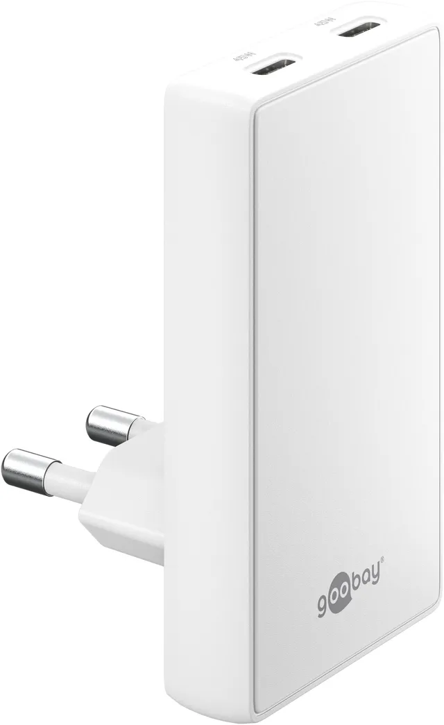 goobay-75722-gan-ladeger-t-45w-usb-c-wei-flach image 1