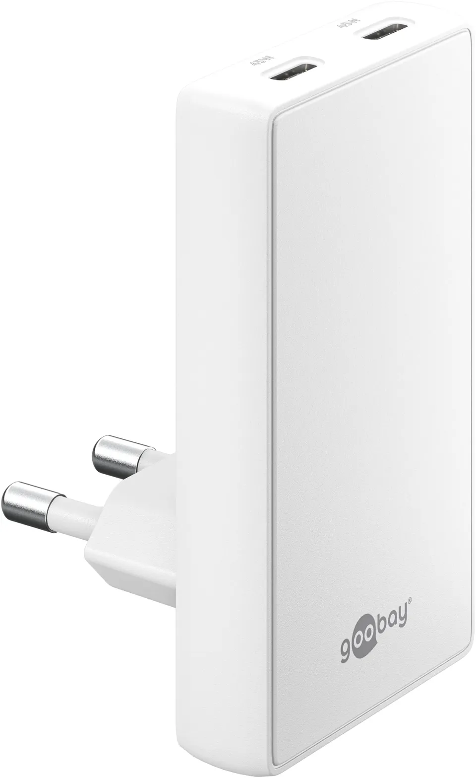 goobay-75722-gan-ladeger-t-45w-usb-c-wei-flach image 1