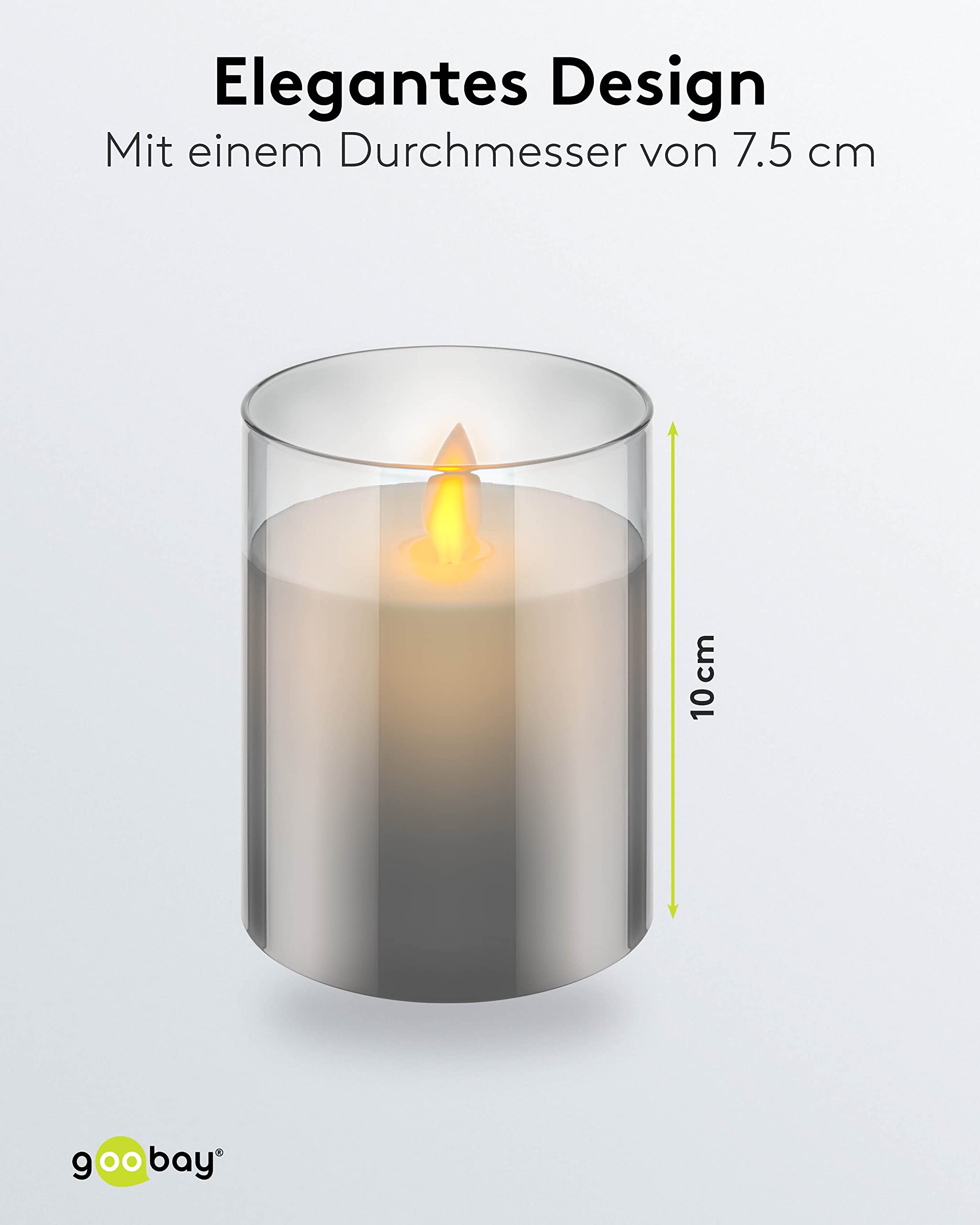 goobay-60370-led-echtwachskerze-im-glas-grau-10-cm-mit-timer image 3