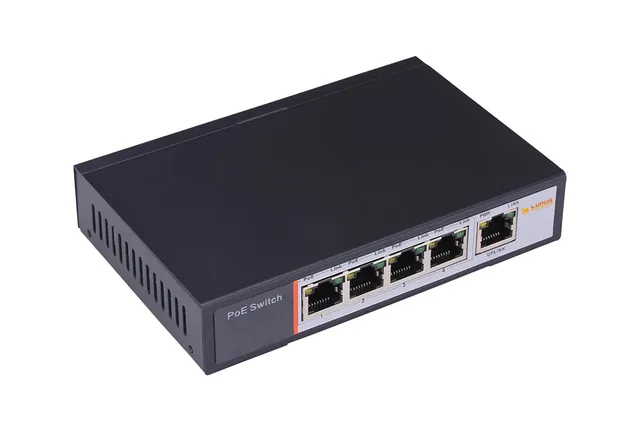 lupus-10995-poe-switch-4-kanal-10-100-mbit-schwarz image 1