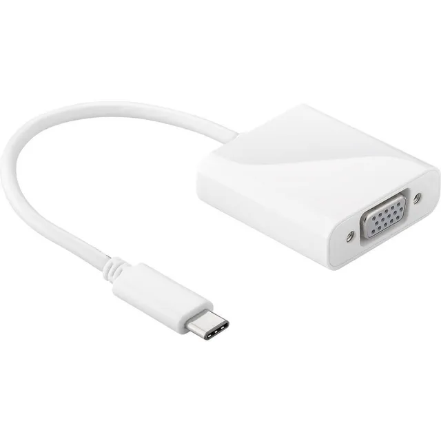 goobay-66260-usb-c-auf-vga-adapter-full-hd-wei-0-2-m image 1