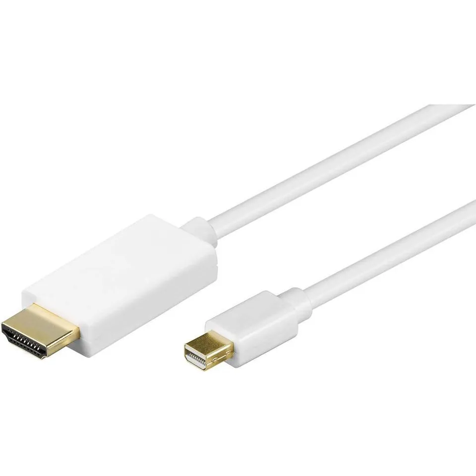 goobay-audio-video-mini-displayport-hdmi-kabel-wei-2-m-4k image 1