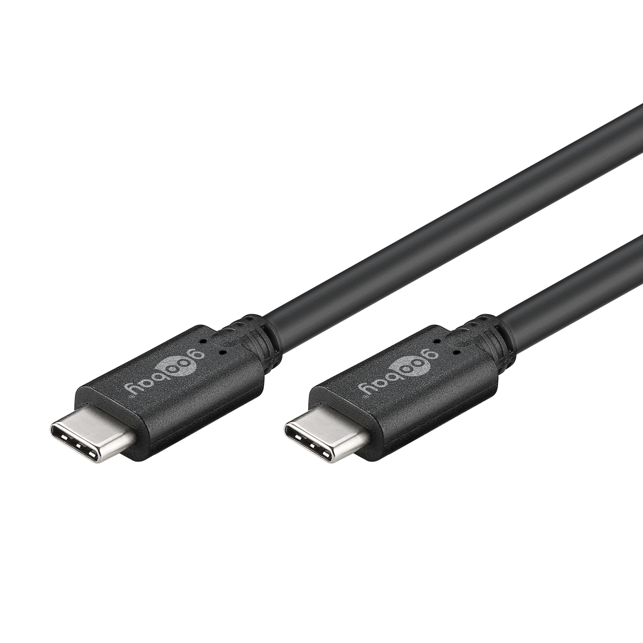goobay-67975-usb-c-kabel-0-5m-60w-schwarz-schnellladen image 1