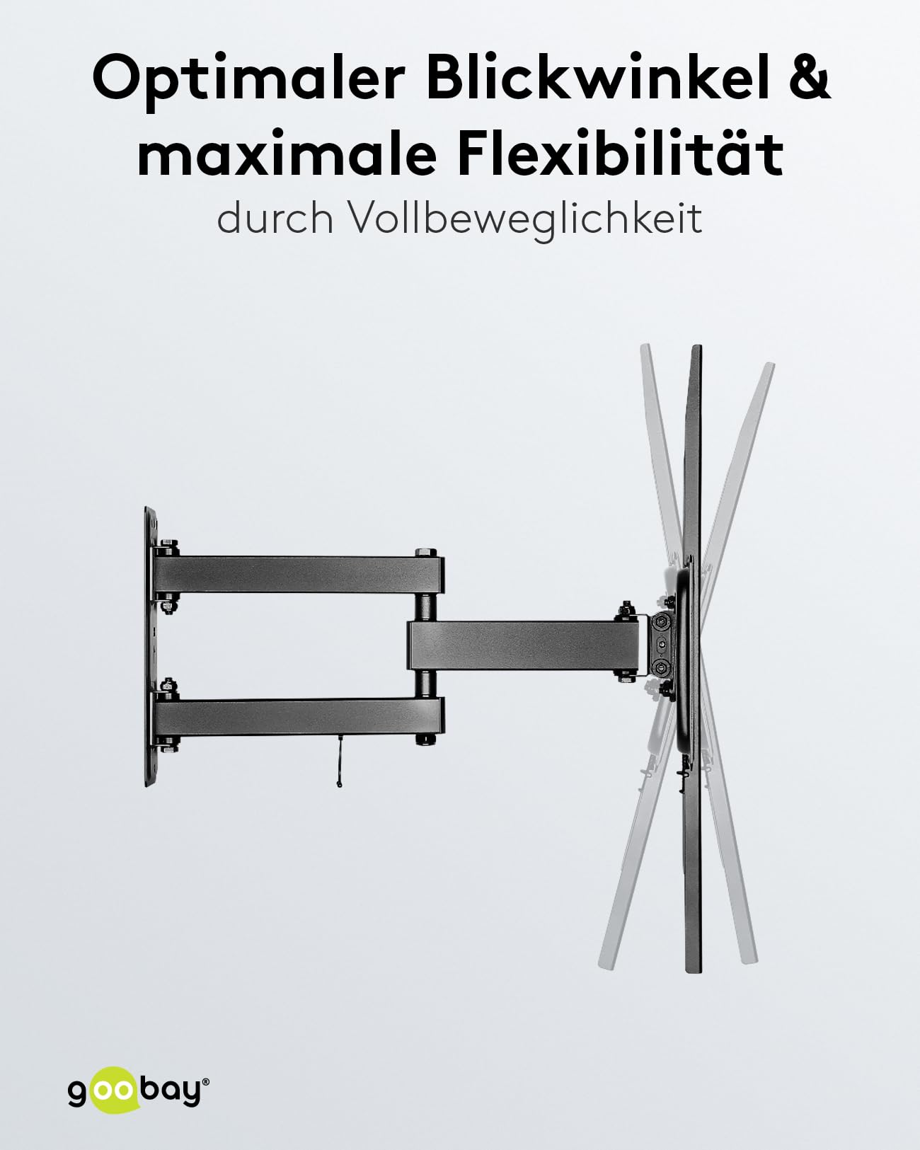 goobay-mounts-basic-fullmotion-l-tv-wandhalterung-37-70-zoll image 5