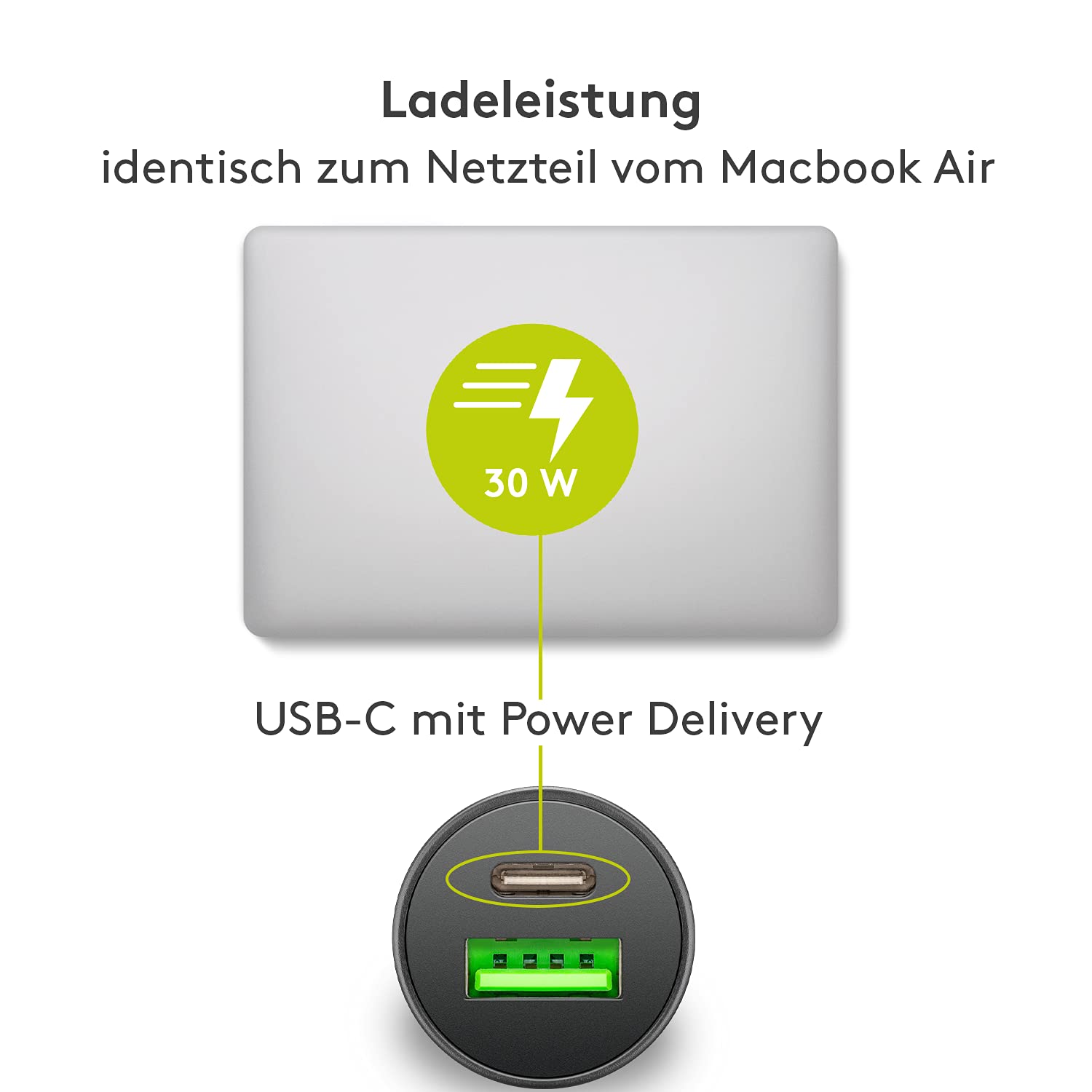 goobay-mobility-usb-c-autoladeger-t-30w-pd-qc-mini image 5