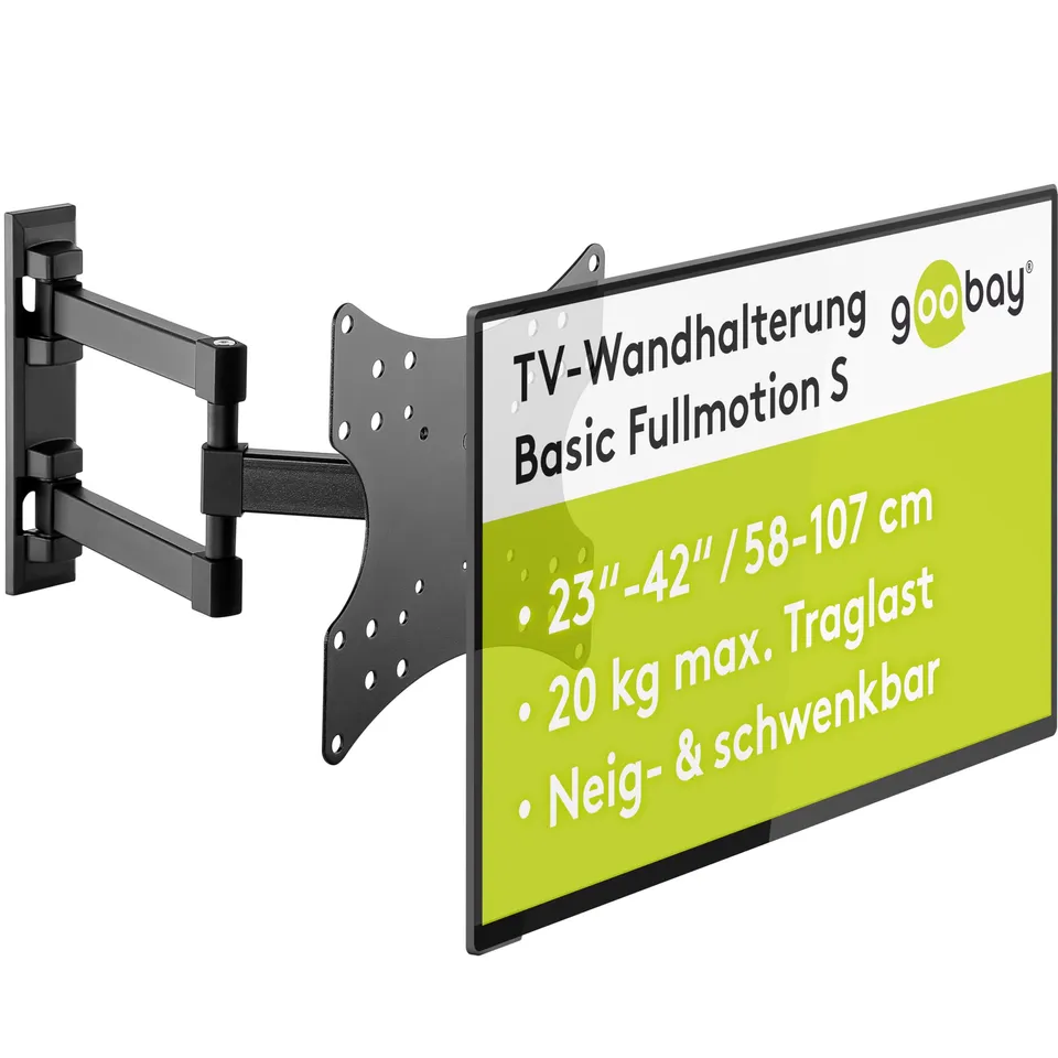 goobay-mounts-49715-tv-wandhalterung-23-42-zoll-fullmotion image 1