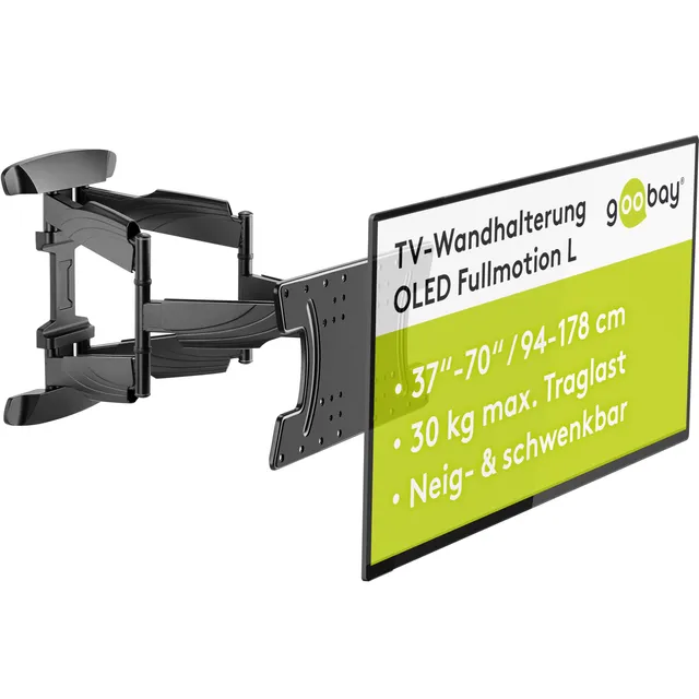 goobay-mounts-tv-wandhalterung-49956-fullmotion-37-70-zoll-schwarz image 1