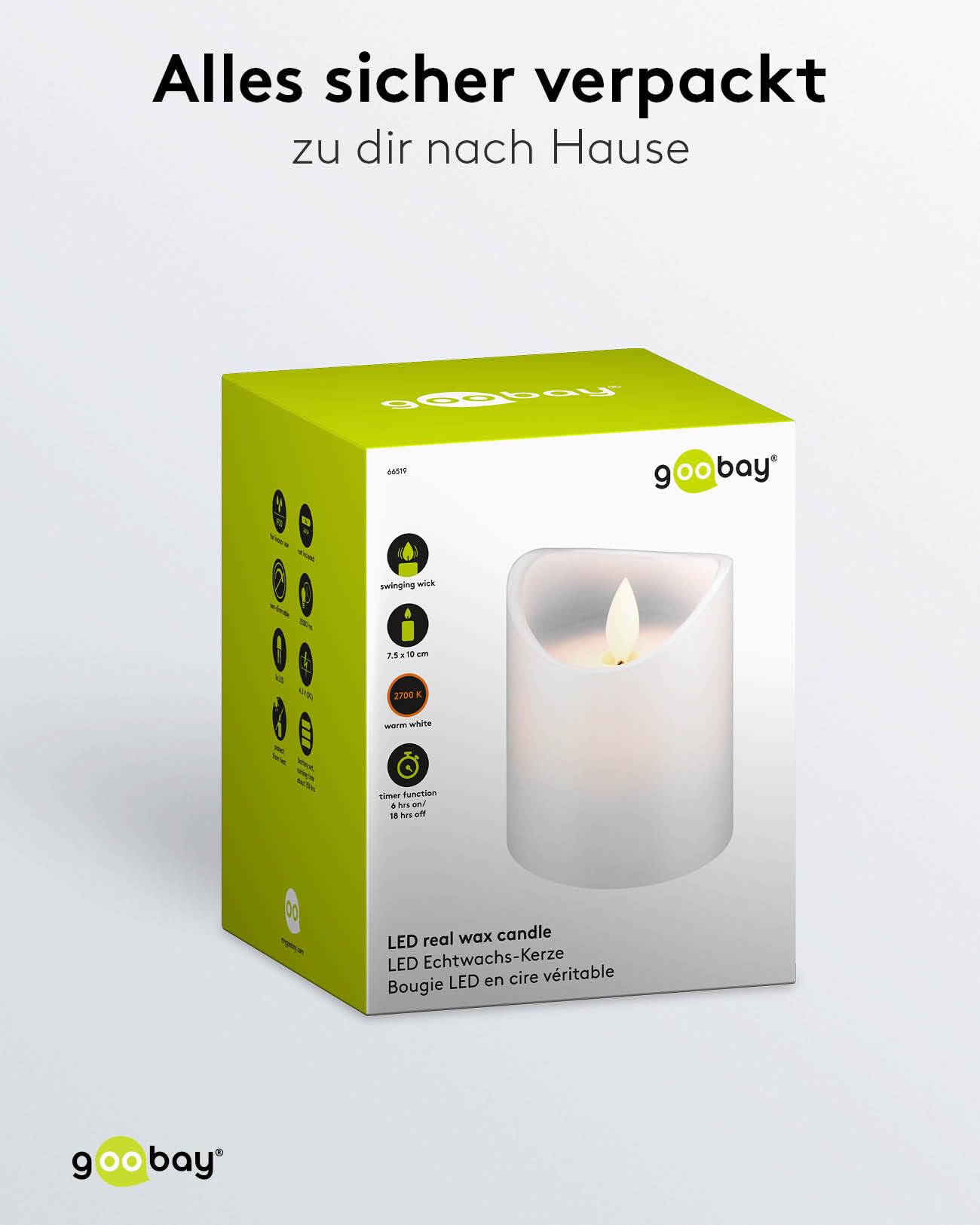 goobay-led-kerze-timer-10-cm-wei-echtwachs-warm image 8