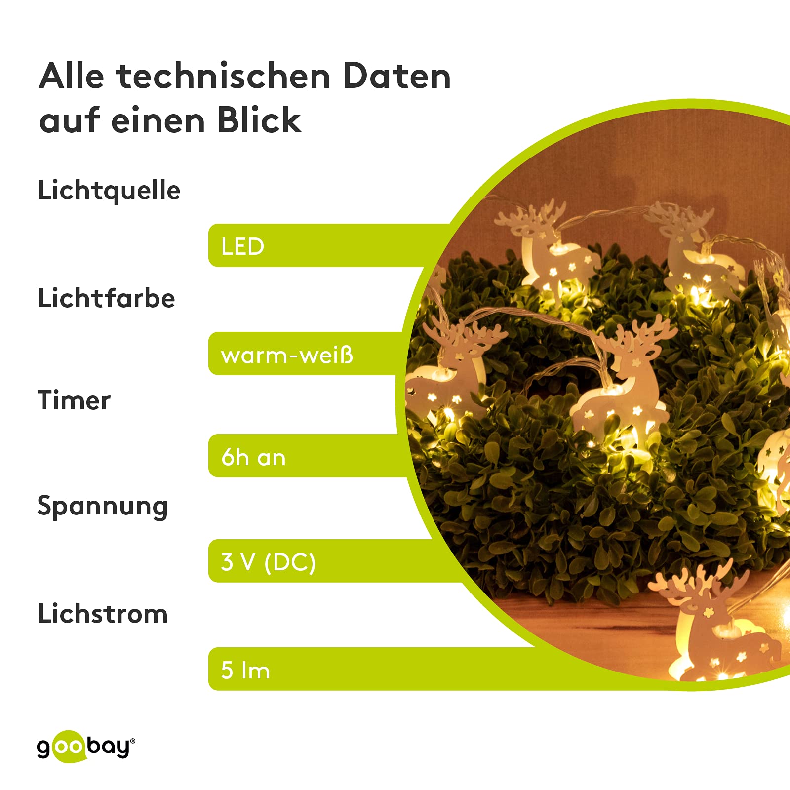 goobay-power-led-lichterkette-rentier-10-leds-warmwei-timer image 6