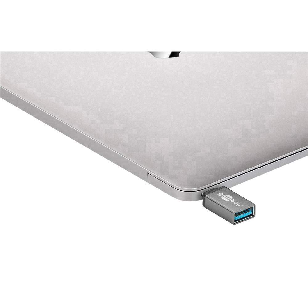 goobay-usb-c-auf-usb-a-adapter-grau-5-gbit-s-otg image 2