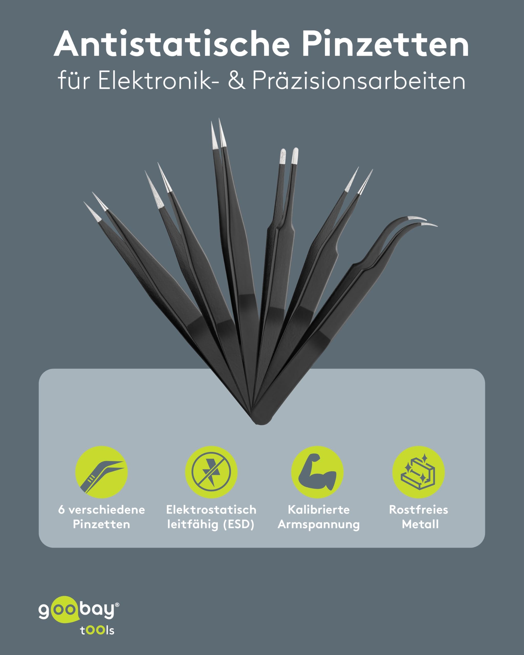 goobay-workshop-41256-pinzetten-set-6-teilig-edelstahl-esd image 2