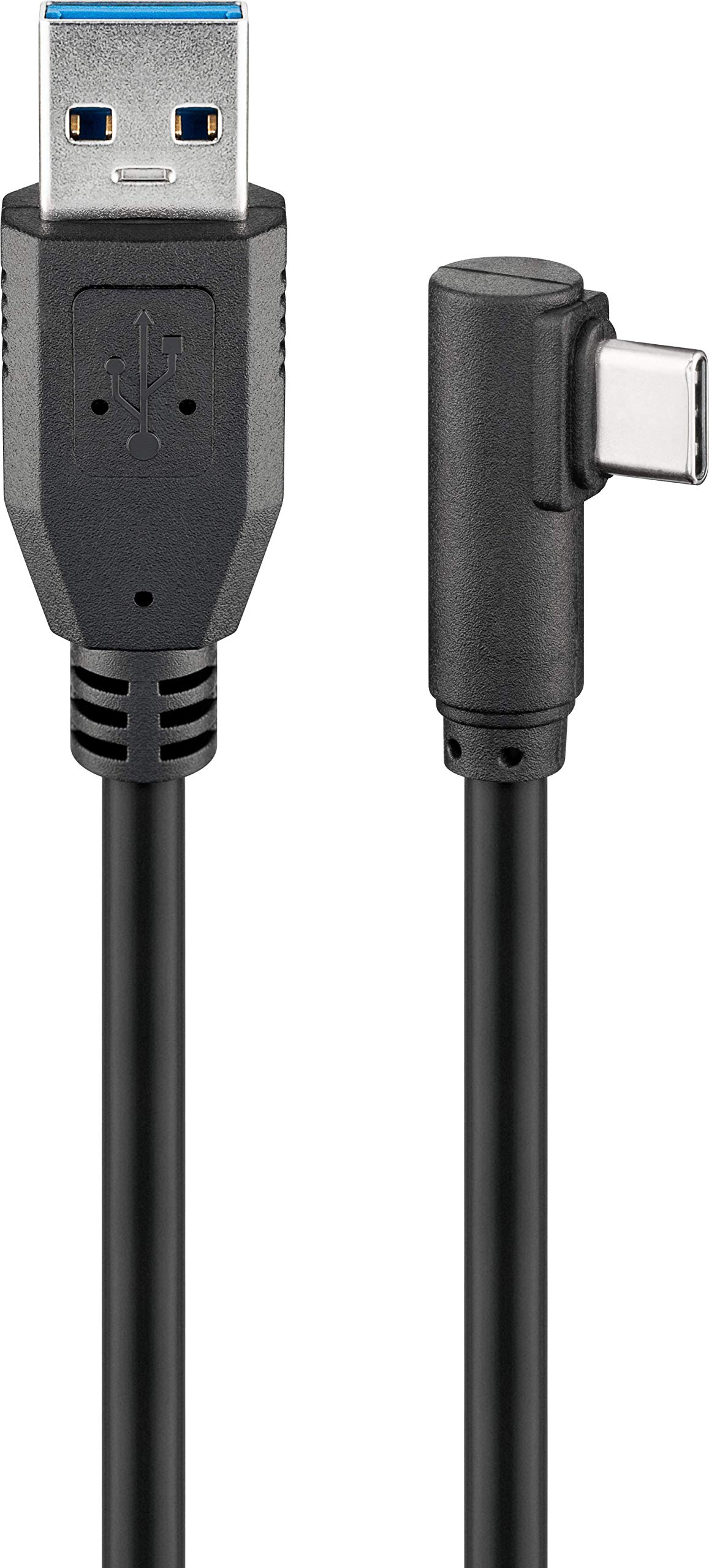 goobay-66504-usb-a-auf-usb-c-kabel-3-m-winkel-schwarz-15w image 1