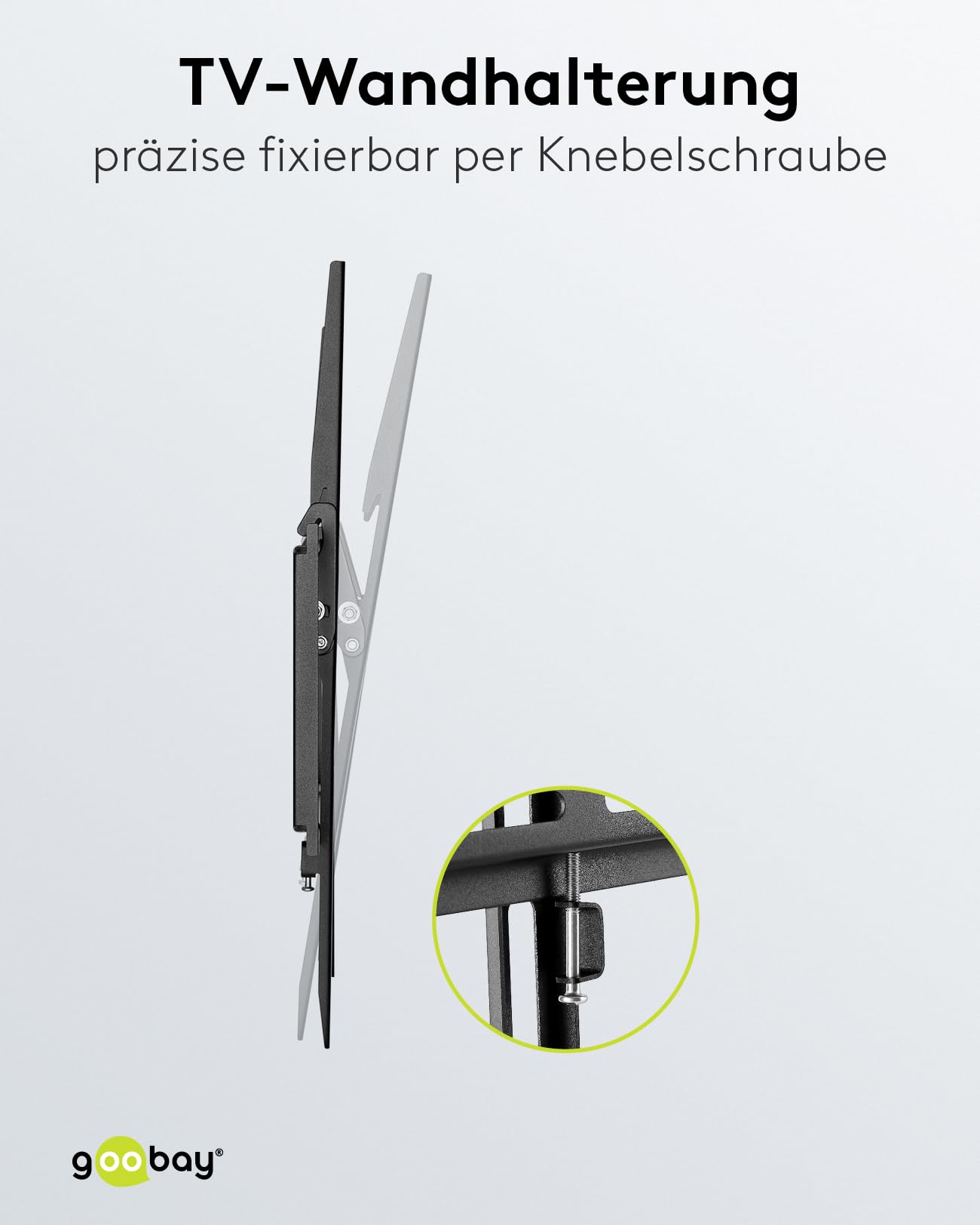 goobay-basic-tilt-l-tv-wandhalterung-37-70-zoll-neigbar-vesa image 7