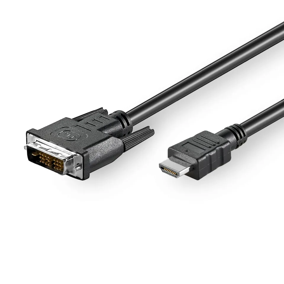 goobay-hdmi-dvi-kabel-2m-dvi-d-zu-hdmi-1080p image 1