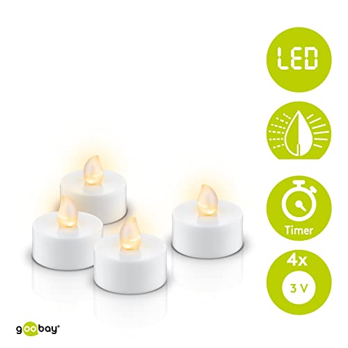 goobay-power-led-teelichter-4er-set-warmwei-timer-batterie image 8