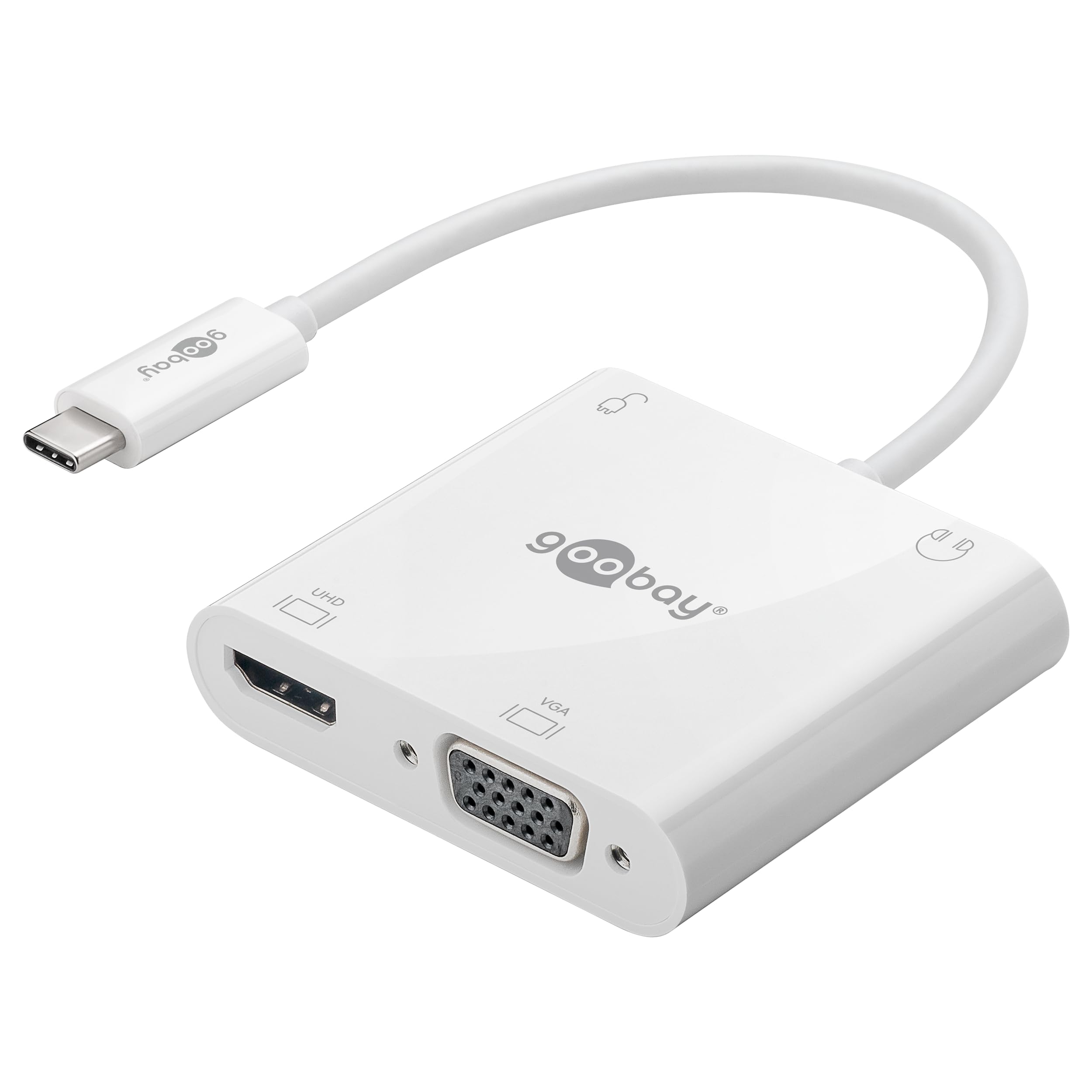 goobay-52418-notebook-pc-usb-c-verteiler-100w-4k-wei image 1