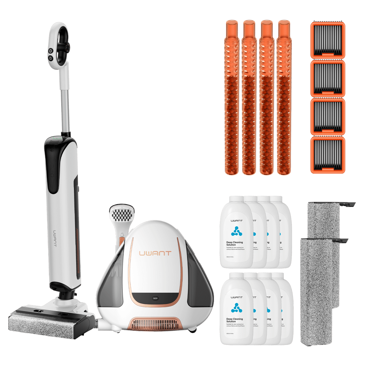uwant-combos-d700-nasssauger-b100-teppichreiniger-set-wei image 4