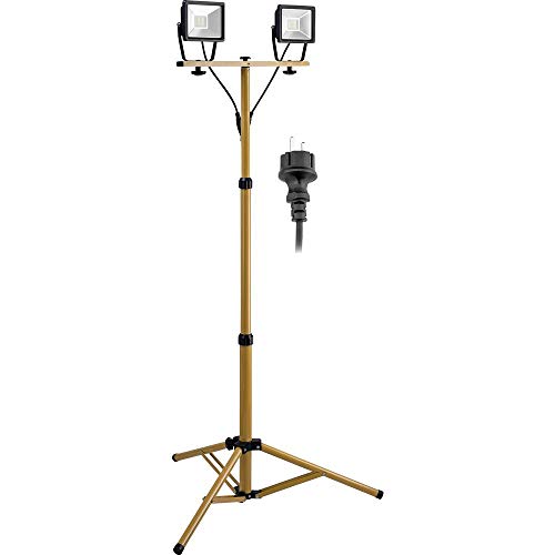 goobay-power-led-baustrahler-2x-20w-stativ-ip65-schwarz-gelb image 6