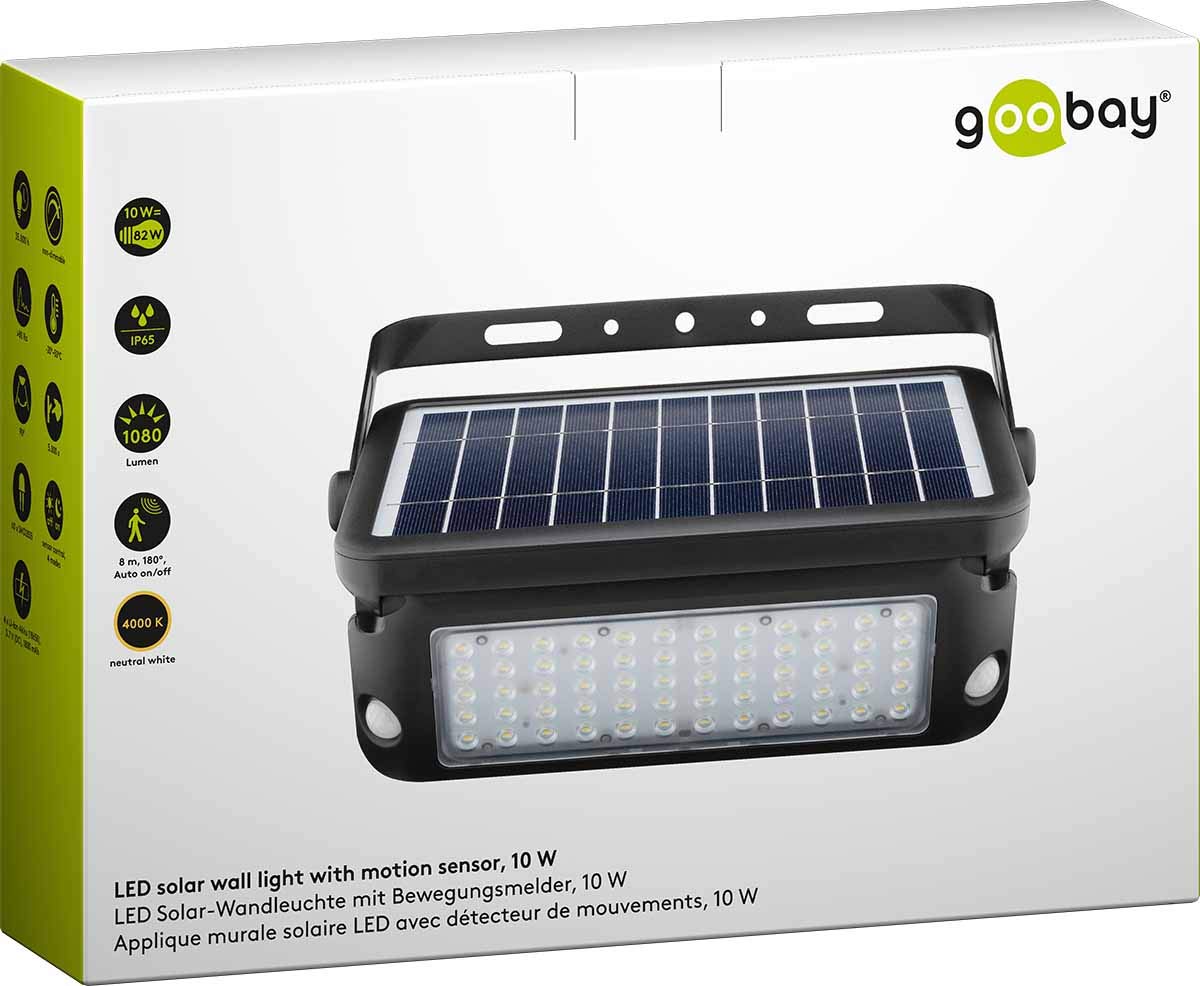 goobay-led-solar-wandleuchte-10w-schwarz-bewegung image 7