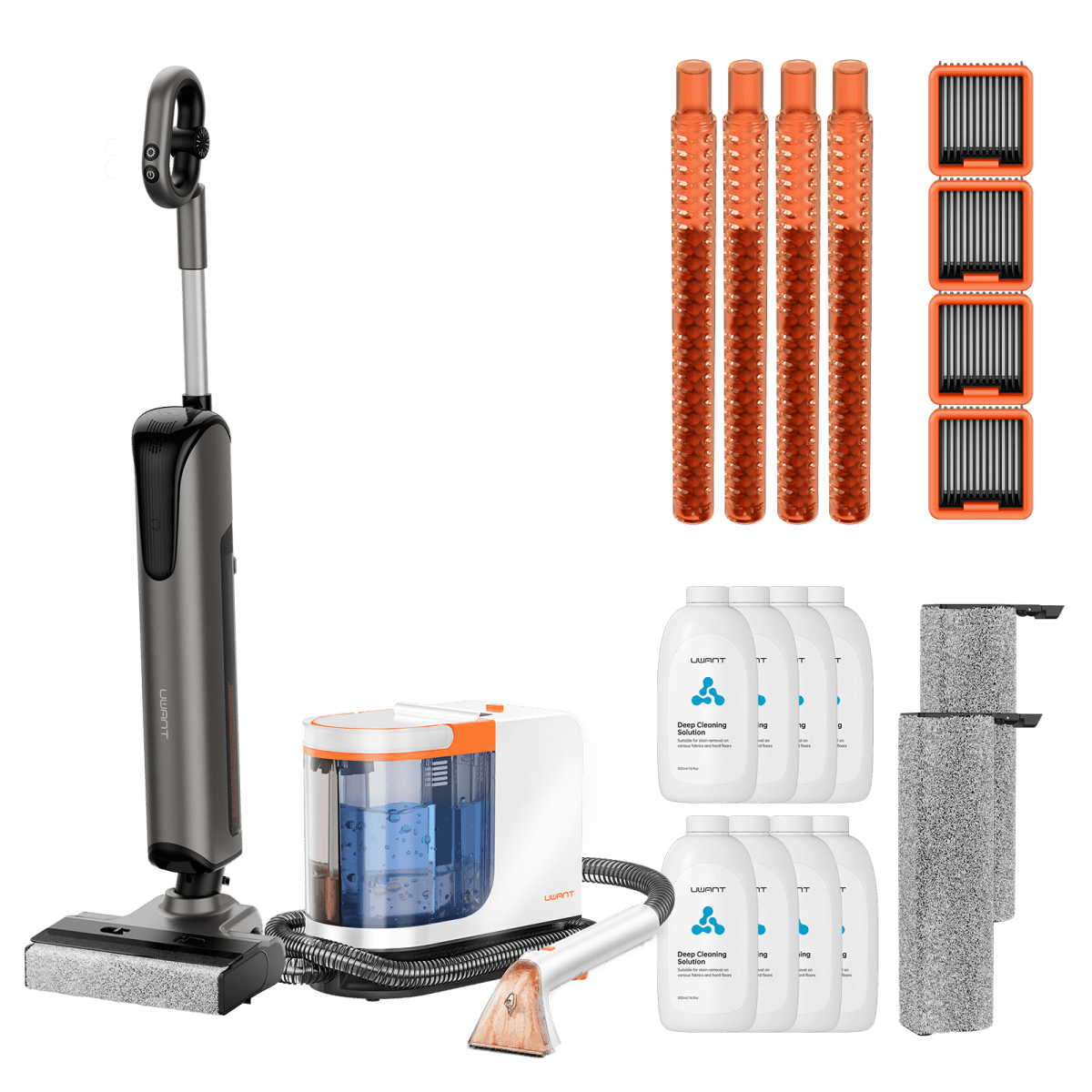 uwant-combos-d700-b300-pro-staubsauger-wei-mit-teppichreiniger image 8