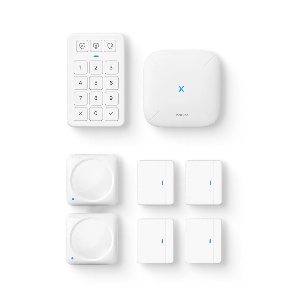 x-sense-as08-smart-home-alarmanlage-kit-mit-basisstation image 1