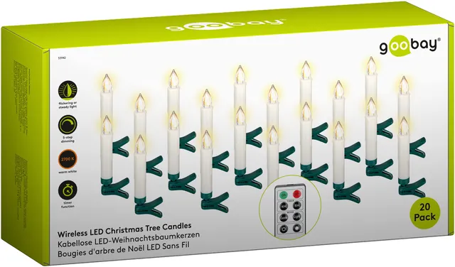 goobay-power-53942-led-baumkerzen-20er-set-wei-timer image 1