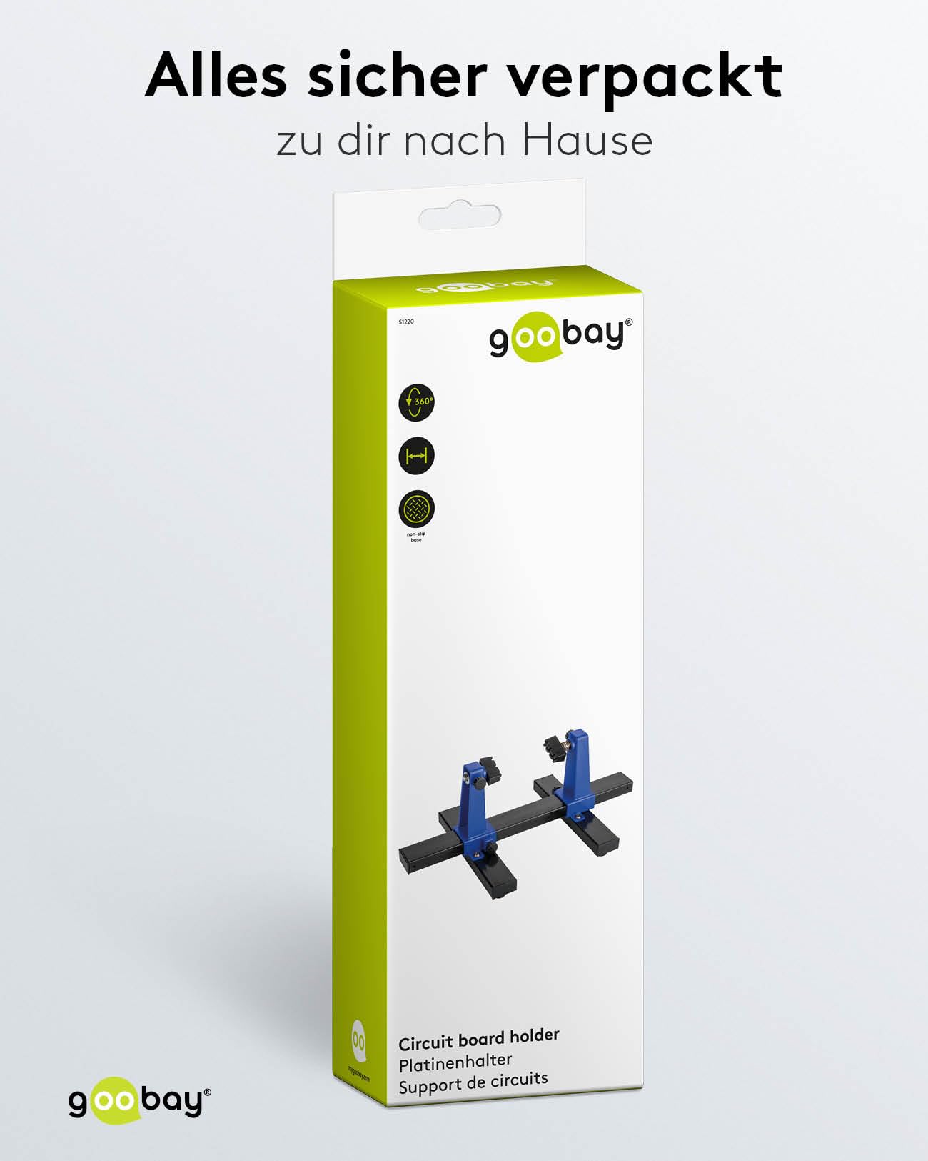 goobay-workshop-leiterplattenhalter-360-schwarz-standard image 6