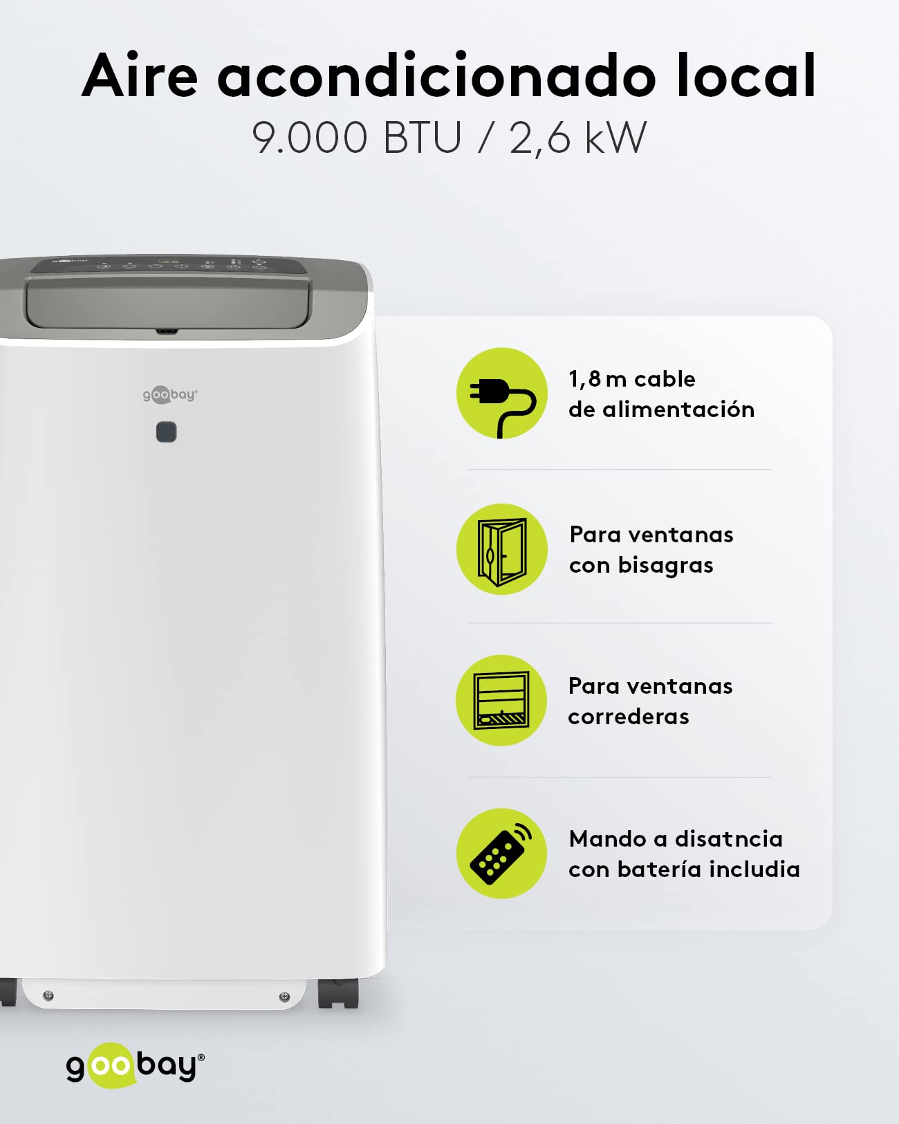 goobay-power-mobiles-klimager-t-9000-btu-wei-mit-fernbedienung image 3