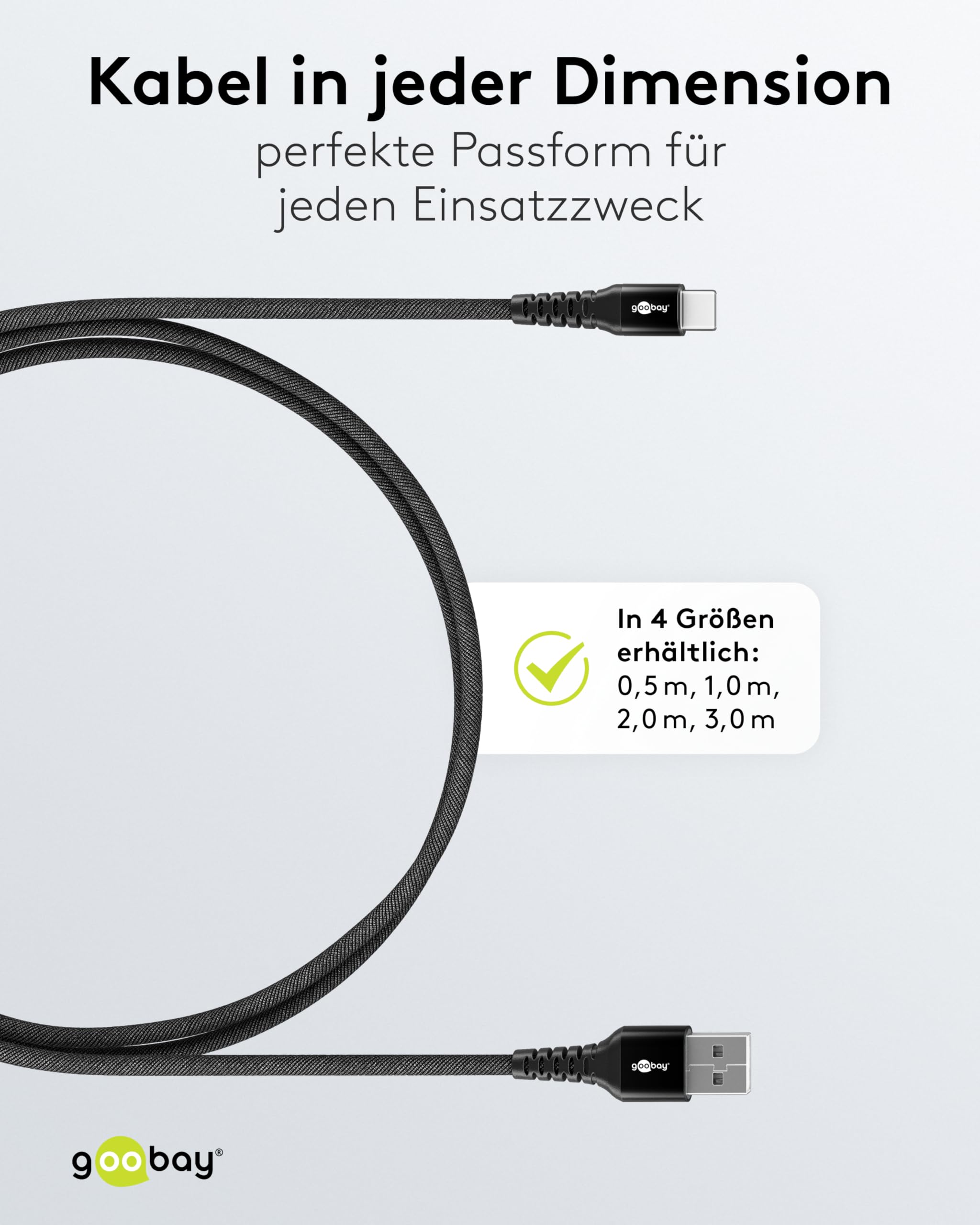 goobay-mobility-74525-usb-a-c-kabel-0-5m-60w-schwarz-textil image 4
