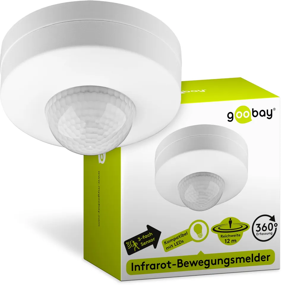 goobay-power-infrarot-bewegungsmelder-360-6-m-decke image 1