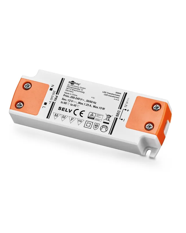 goobay-power-led-trafo-12v-15w-treiber-flackerfrei image 1