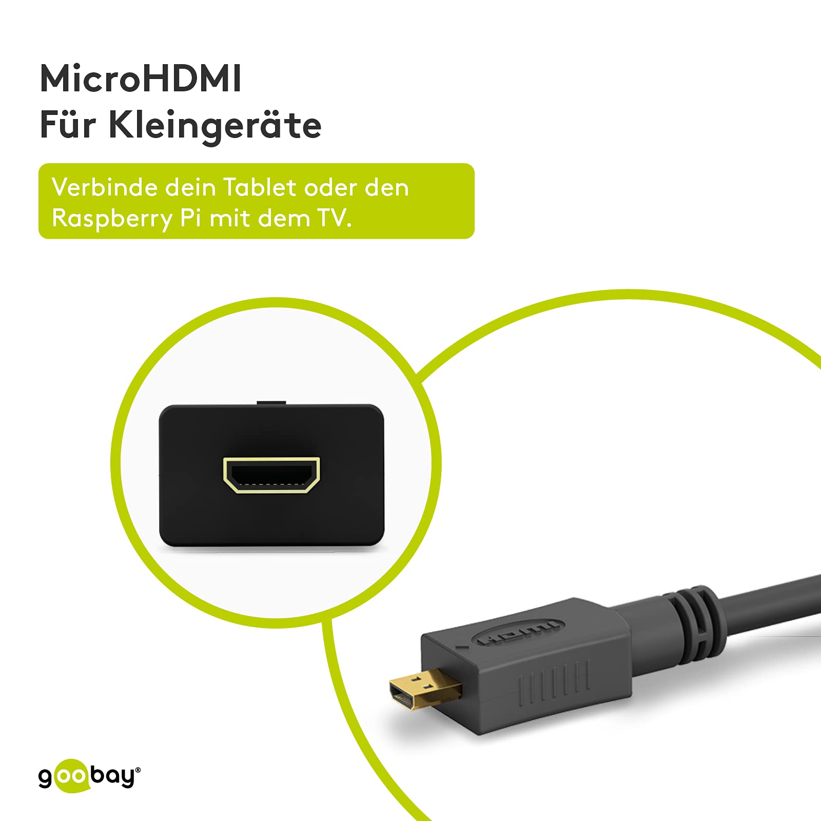 goobay-58683-audio-video-micro-hdmi-hdmi-adapter-0-15m-4k image 4